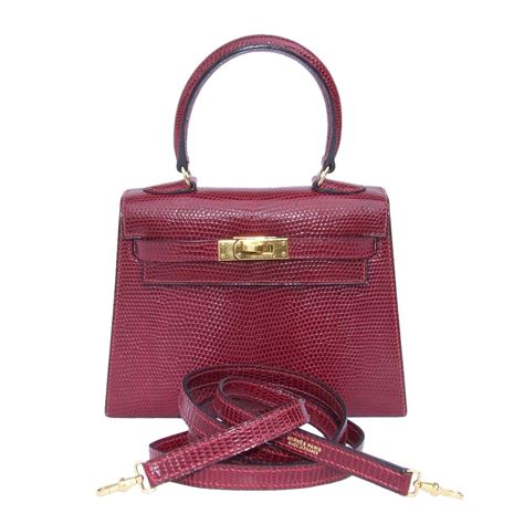 smallest hermes kelly bag|hermes kelly lizard price.